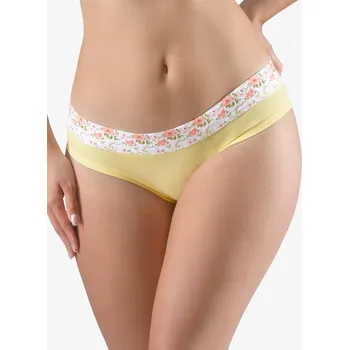 Dámské spodní prádlo Gina Kalhotky francouzské kolekce Disco 18 14161P Barva/Velikost: šampaň, maracuja / XS/S