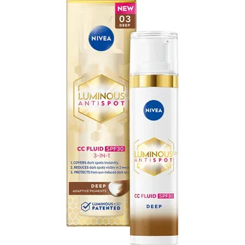 Nivea Luminous630 Antispot CC Fluid…