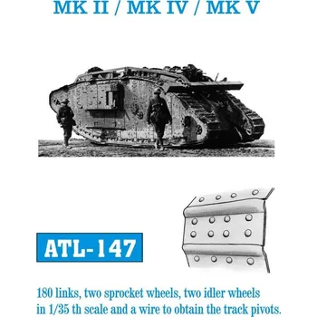 Plastikový model 1/35 ATL-147 MK II / MK IV - Friul Model