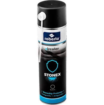 ROBERLO STONECHIP PROTECTOR černý ochranný nástřik ve spreji 500 ml, R 64714
