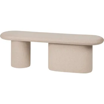 Stolička Noo.ma Čalouněná lavice Rull, classic beige wool