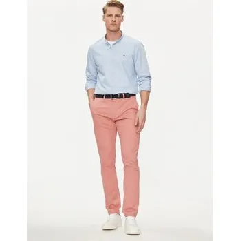 Pánská košile Tommy Hilfiger Košile MW0MW34650 Světle modrá Slim Fit 44