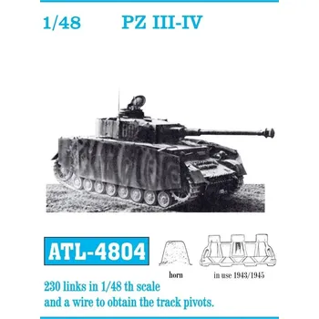 Plastikový model 1/48 ATL-4804 PZ III – IV - Friul Model