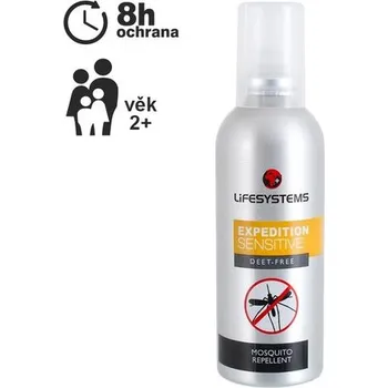 Repelent LifeSystems Expedition Sensitive 100 ml repelent