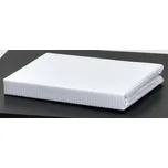 PROFOD HOTEL ATLAS GRÁDL COMFORT / Bavlněné povlečení, proužek 4 mm, 140g/m2 - bílá 140x200 cm