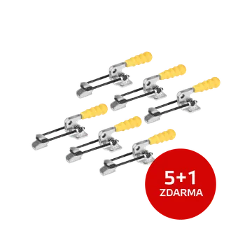 Svěrák JC Metal Sada 5+1 ks: Háková upínka 420