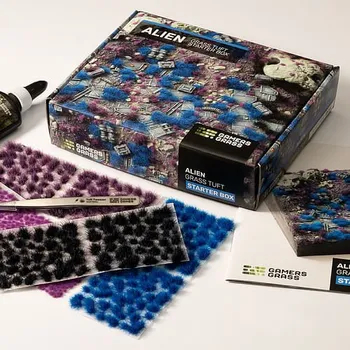 Úložný box GamersGrass: Alien Grass Tuft Starter Box