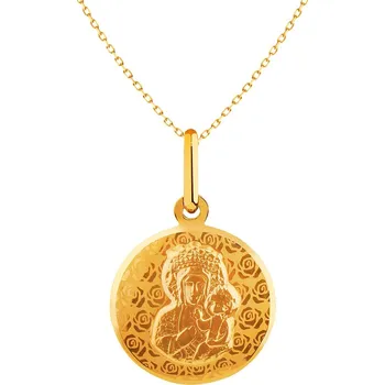 Přívěsek Zlatý přívěsek - Matka Boží z Čenstochové - AP536-1349