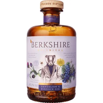 Gin Berkshire Botanical Dandelion & Burdock Gin 40,3% 0,5l