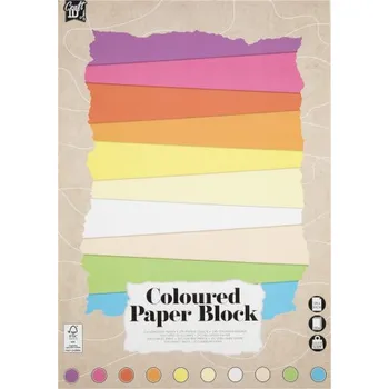 Výtvárné potřeby Papír pastelových barev 24x34 cm, 110/220 g/m2