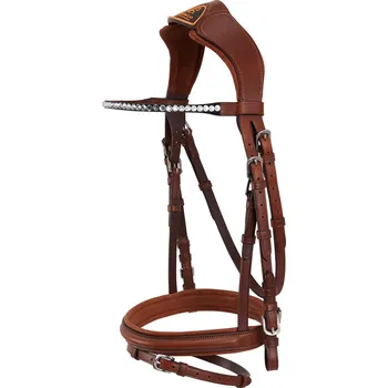 Jezdectví ACAVALLO Uzdečka Cupido Acavallo, cognac FULL