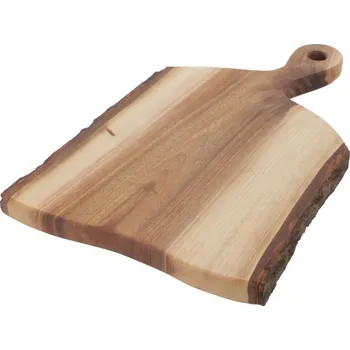 Kuchyňské prkénko Dřevia Dřevěné prkénko na krájení s kůrou – Ořech