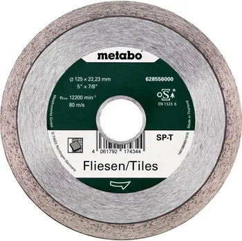 Řezný kotouč Metabo Diamantový řezný kotouč - SP-UT 125x22,23 mm 628556000 free_store_pickup