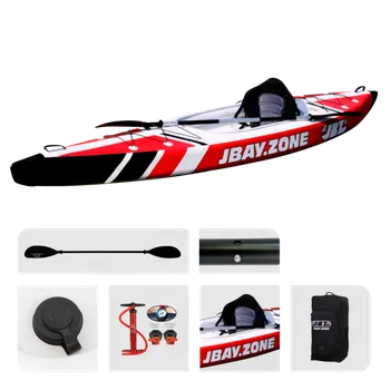 Člun kajak Jbay Zone V-Shape nafukovací Mono 385x80