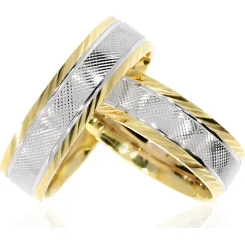 Prsten Zlatnictví Helios Zlaté snubní prsteny HR-224