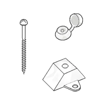 Průsvitná krytina LANIT PLAST Montážní sada pro polykarbonát TR 76/16 a TR 76/18 50 ks