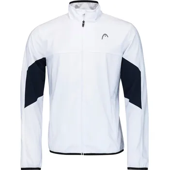 Chlapecká mikina Dětská mikina Head Club 22 Jacket Boys White/Dark Blue 128 cm