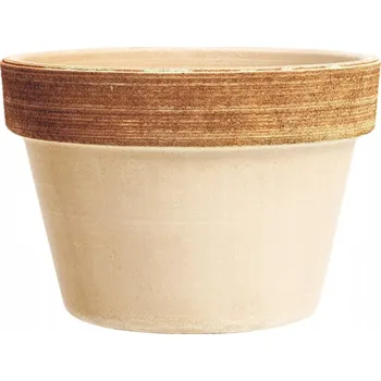 Květináč Nohel Garden Květník MEZZO GRAFFIATO keramický d26x18cm