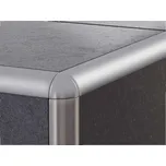 Ukončovací profil – oblý 10mm nerez 2,5m