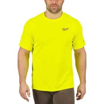 Pánské tričko MILWAUKEE Tričko funkční krátký rukáv XL žluté