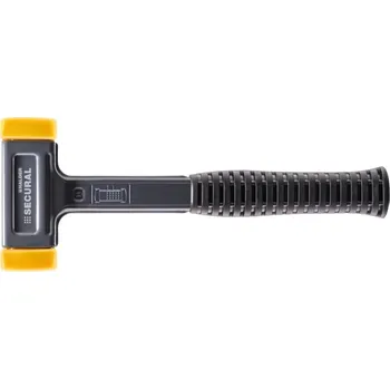 Palice Kladivo s měkkým čelem secural bez zpětného rázu, 30x40 mm halder 3380.040