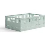 Skládací přepravka maxi Made Crate - minty