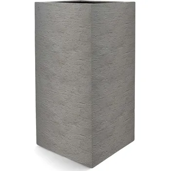 Květináč Terreno High Cube Clay V 80 cm / D 30 cm