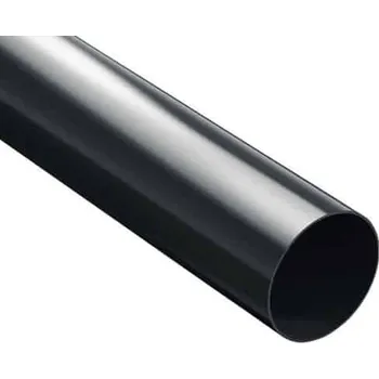 okap Svod okapový 100mm x 3m, černý RAL 9005