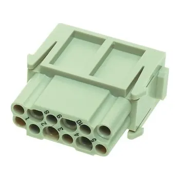 Elektrický konektor HARTING Konektor Han 12DD krimp.zásuvka 09140123101