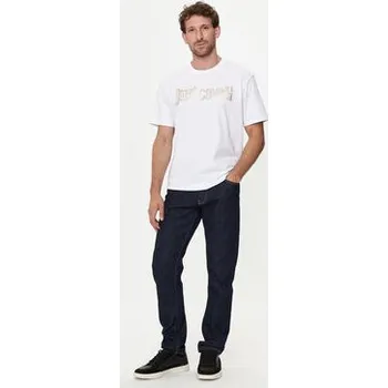 Pánské tričko Just Cavalli T-Shirt 76OAHG15 Bílá Regular Fit L