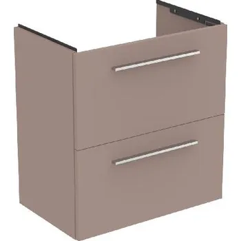 Koupelnový nábytek Ideal Standard i.Life S - Skříňka pod umyvadlo, 60x38x63 cm, 2 zásuvky, matná béžová T5293NH