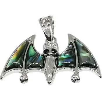 Přívěsek Přívěsek netopýr s mušlí Paua