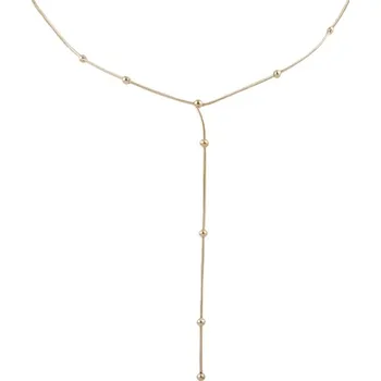 Náhrdelník Flamenco Mystique Pozlacený náhrdelník z chirurgické oceli NST2095