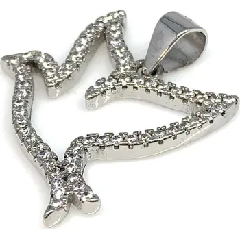 Přívěsek Šperky Jan Kos Jan Kos jewellery Stříbrný přívěsek pták 12111413