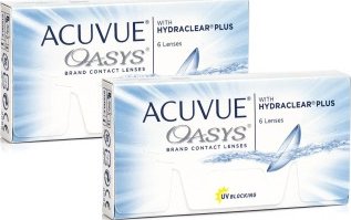2týdenní kontaktní čočky Acuvue Oasys (12 čoček) Acuvue