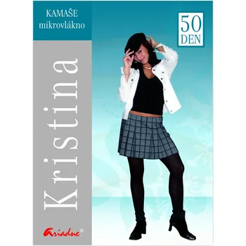 Dámské punčochy Punčochové kamaše ke kotníku Kristina 1. Velikost: 170/108, 2. Barva: Černá