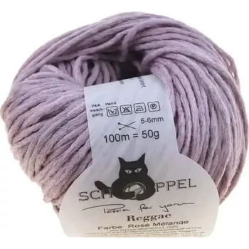 Příze Schoppel Wolle Reggae 4201 M Blau melange (Příze merino Reggae 4201 M Blau melange)