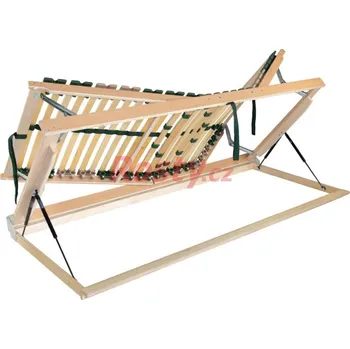 Postelový rošt Ahorn POLOHOVACÍ LAMELOVÝ ROŠT PORTOFLEX KOMBI P HN LEVÝ 80x200x12cm, nosnost: 130kg