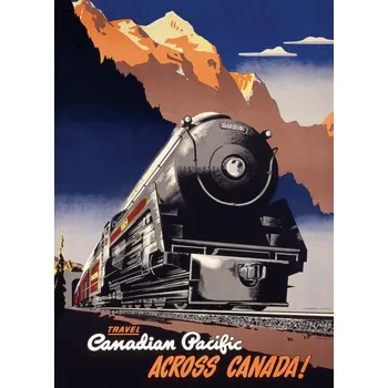 Puzzle Puzzle Eurographics Napříč Kanadou s Canadian Pacific, 1000 dílků + k objednávce puzzle zdarma