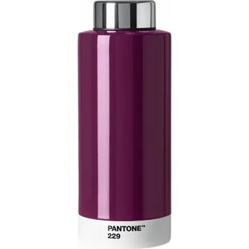 Termohrnek Fialová kovová termoláhev Pantone Aubergine 229 530 ml