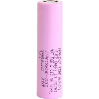 Článková baterie Článek Li-Ion 3000mAh 15A 3,6V SAMSUNG INR18650-30Q