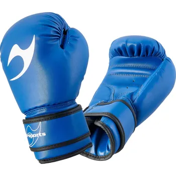 Boxerské rukavice JU-SPORTS DĚTSKÉ BOXERSKÉ RUKAVICE 4,6,8oz - modré Velikost: 4oz