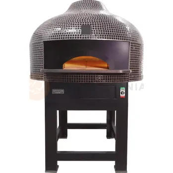 Pec na pizzu Elektrická pec na neapolskou pizzu, 9xprům. 30 cm, 2x400x600 mm, 15,25 kW, 1600x1635x1380 mm | GRADUS, CRATOS 9 Mosaico