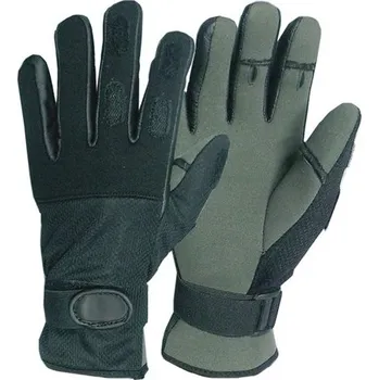 Rukavice 101INC Rukavice taktické NEOPREN zimní ČERNÉ L ČERNÁ - BLACK
