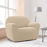 Super strečové potahy NIAGARA smetanová křeslo (š. 70 - 110 cm) 78200668