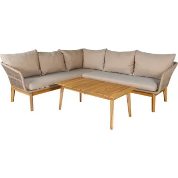 Zahradní lehátko Venture design Sedacia súprava béžová CHANIA