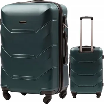 Skořepinové cestovní kufry na kolečkách kufry kufr XL Objem 63l barva Lahvově zelená (IVO)