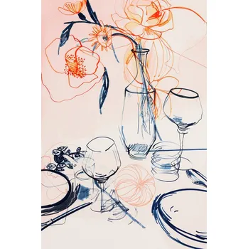 Plakát Plakát, Obraz - Table still life no 1, Treechild