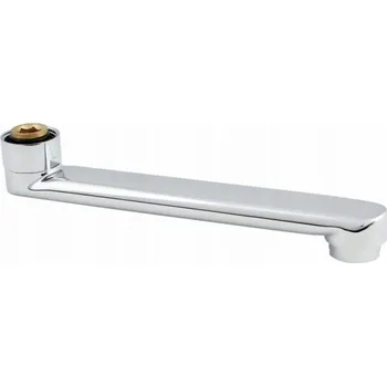 Vodovodní baterie Výtok Hydroland LITÝ POTĚR. PŘÍMO PRO 1-MONTÁŽ NÁSTĚNNÉ BATERIE L-180 H. // C.BH.SPOUT-180