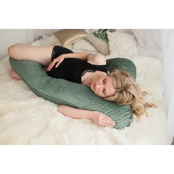 Kojící polštář MIMOUŠEK Těhotenský polštář SEVEN jadeit